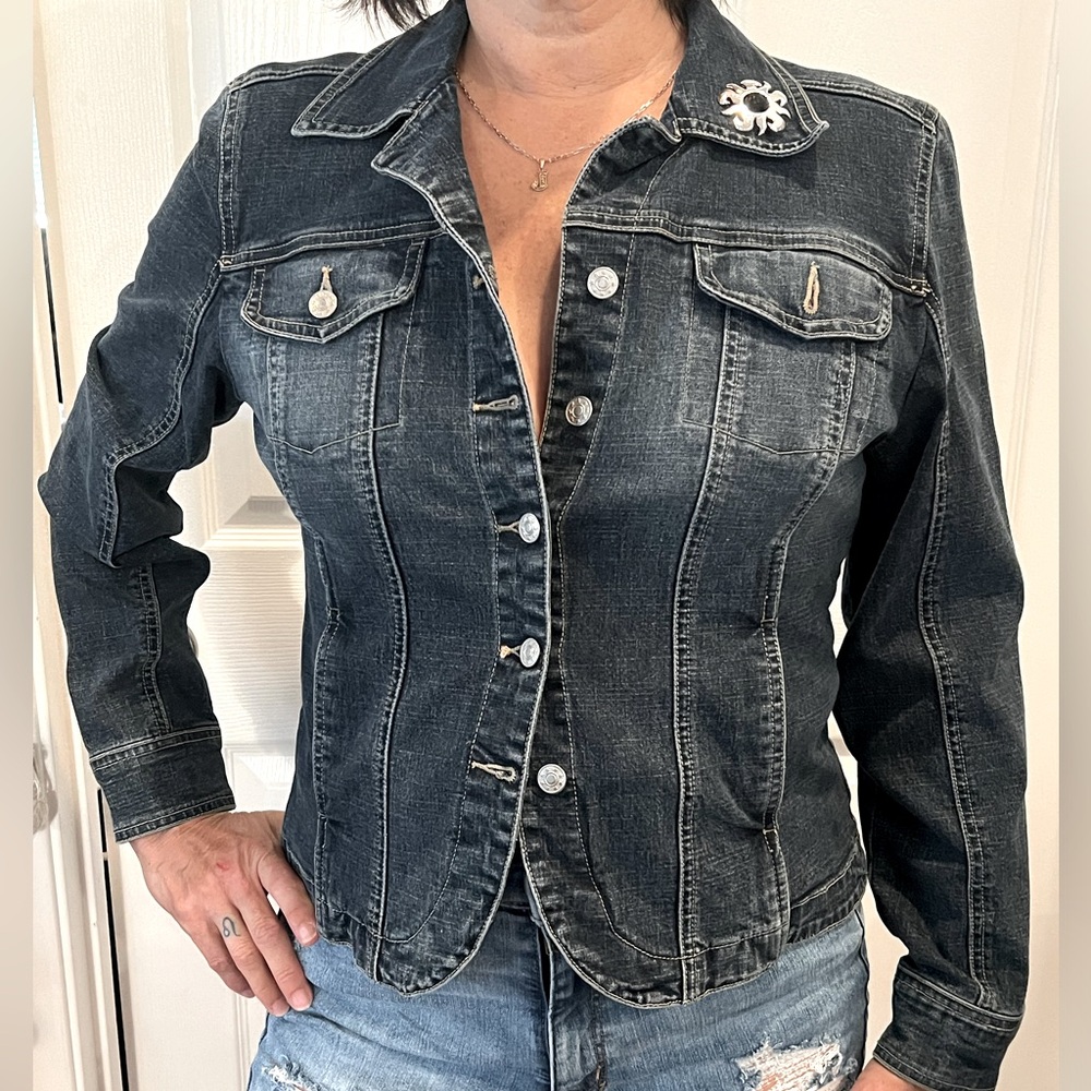 Denim jacket. Size small.
